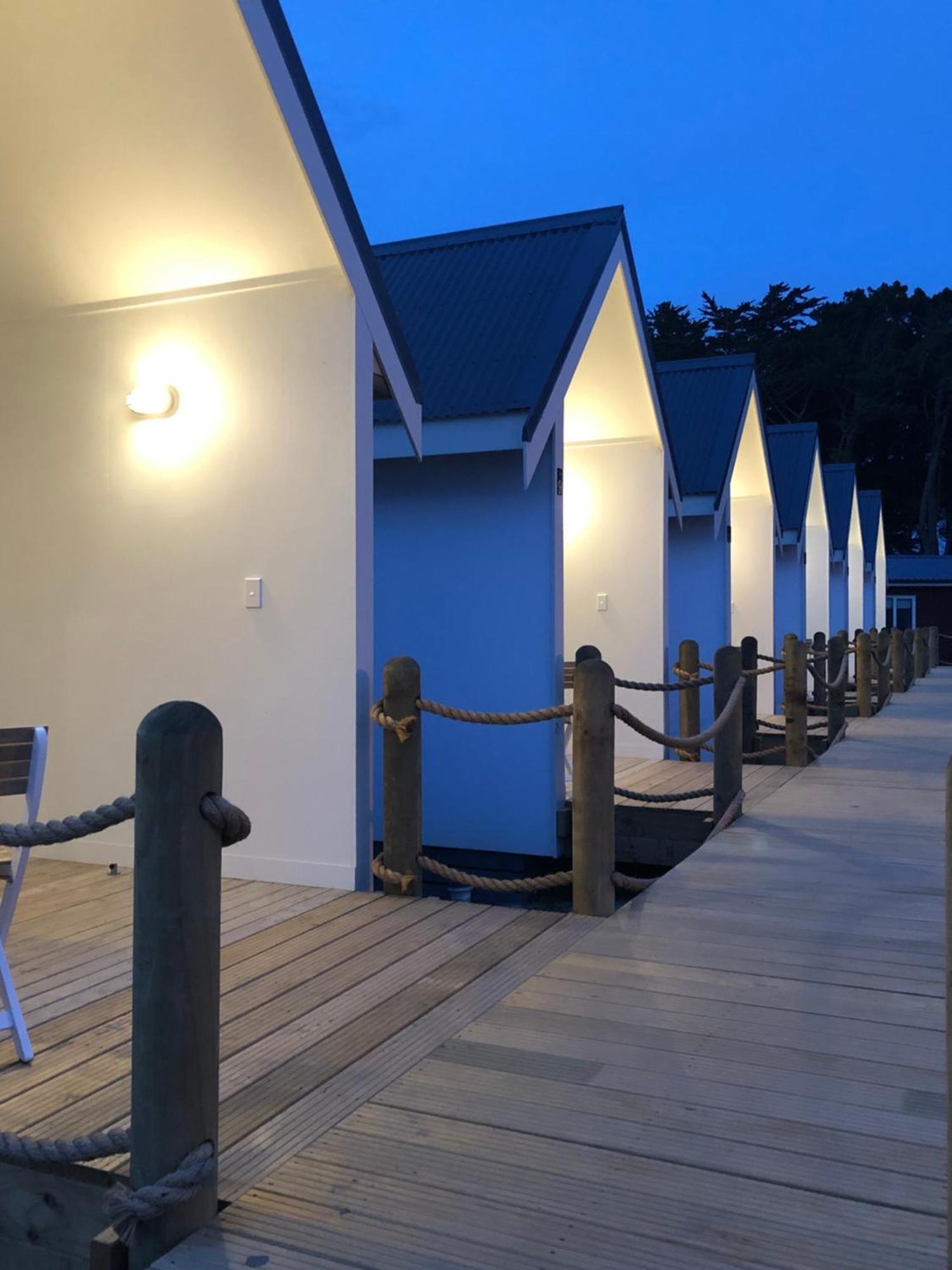 Foxton Beach Holiday Park Exteriör bild